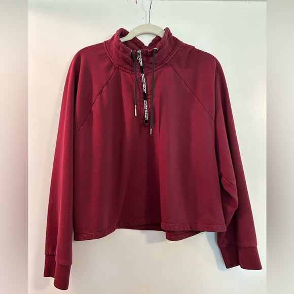 XL OrangeTheory Cropped Quarter Zip - Picture 1 of 4